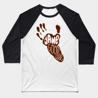 Jane Goodall Baseball T-Shirt